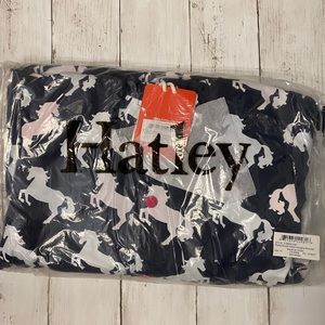 NEW Hatley Playful Horses Raincoat Size 10